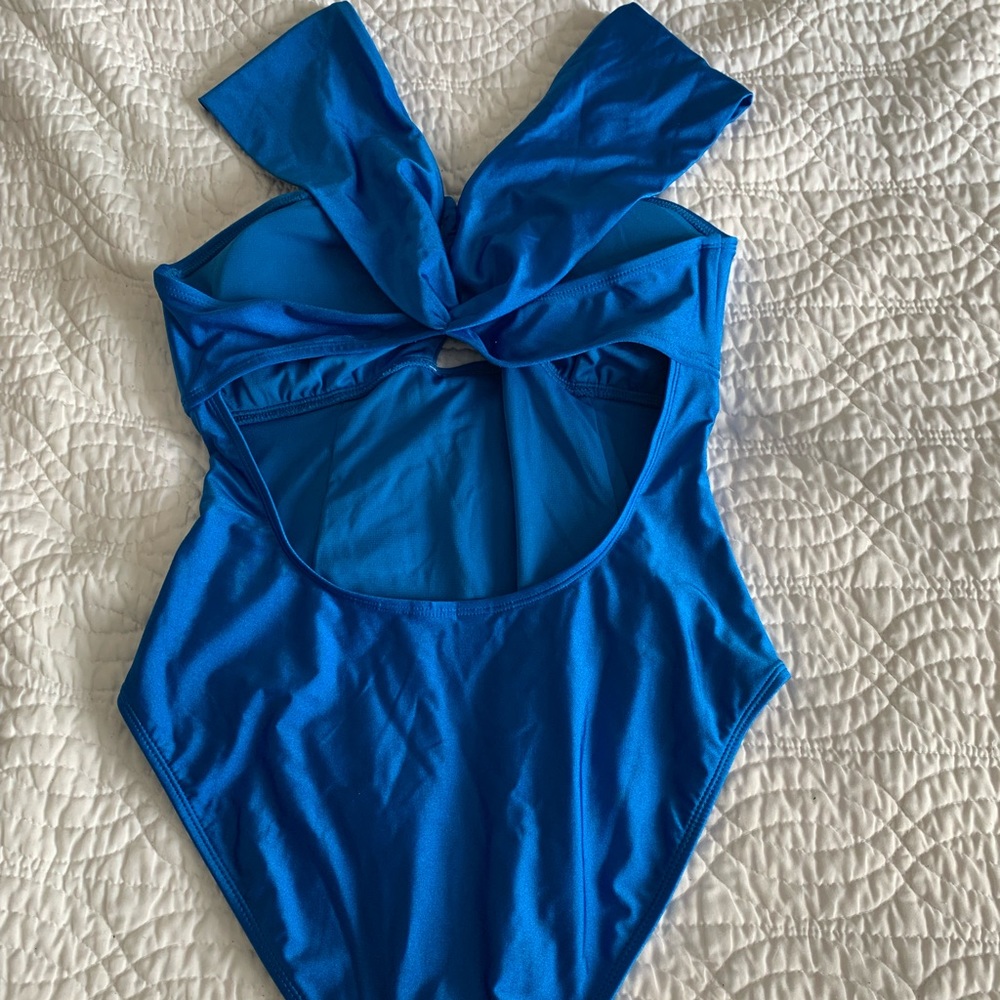 Mynah Womens Metallic One Piece Swimsuit - Picture 4 of 9